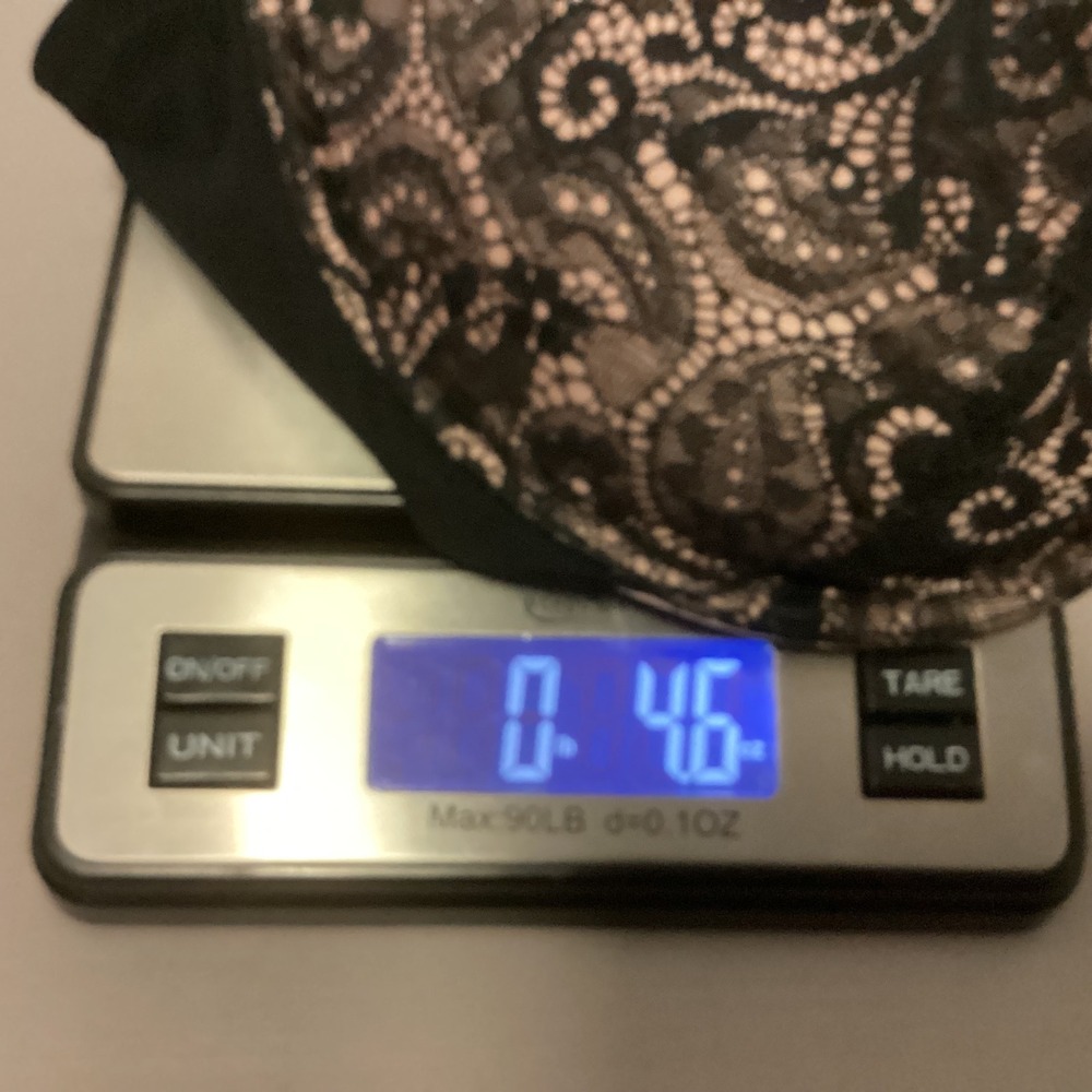 ThirdLove 24/7 Lace Contour Plunge‎ Bra Womens 36G Black Taupe Underwire NWT - Picture 10 of 11